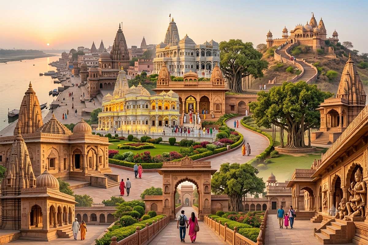 Mathura–Vrindavan–Barsana