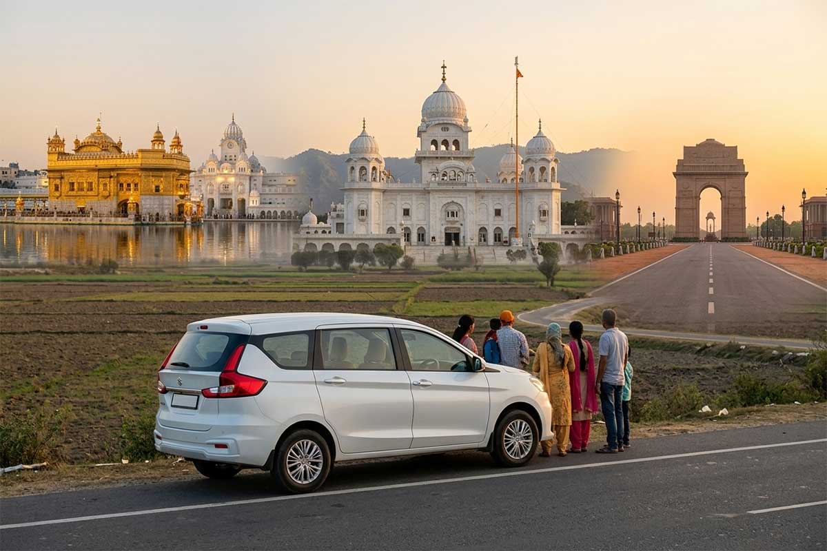 Delhi → Amritsar → Anandpur Sahib → Delhi