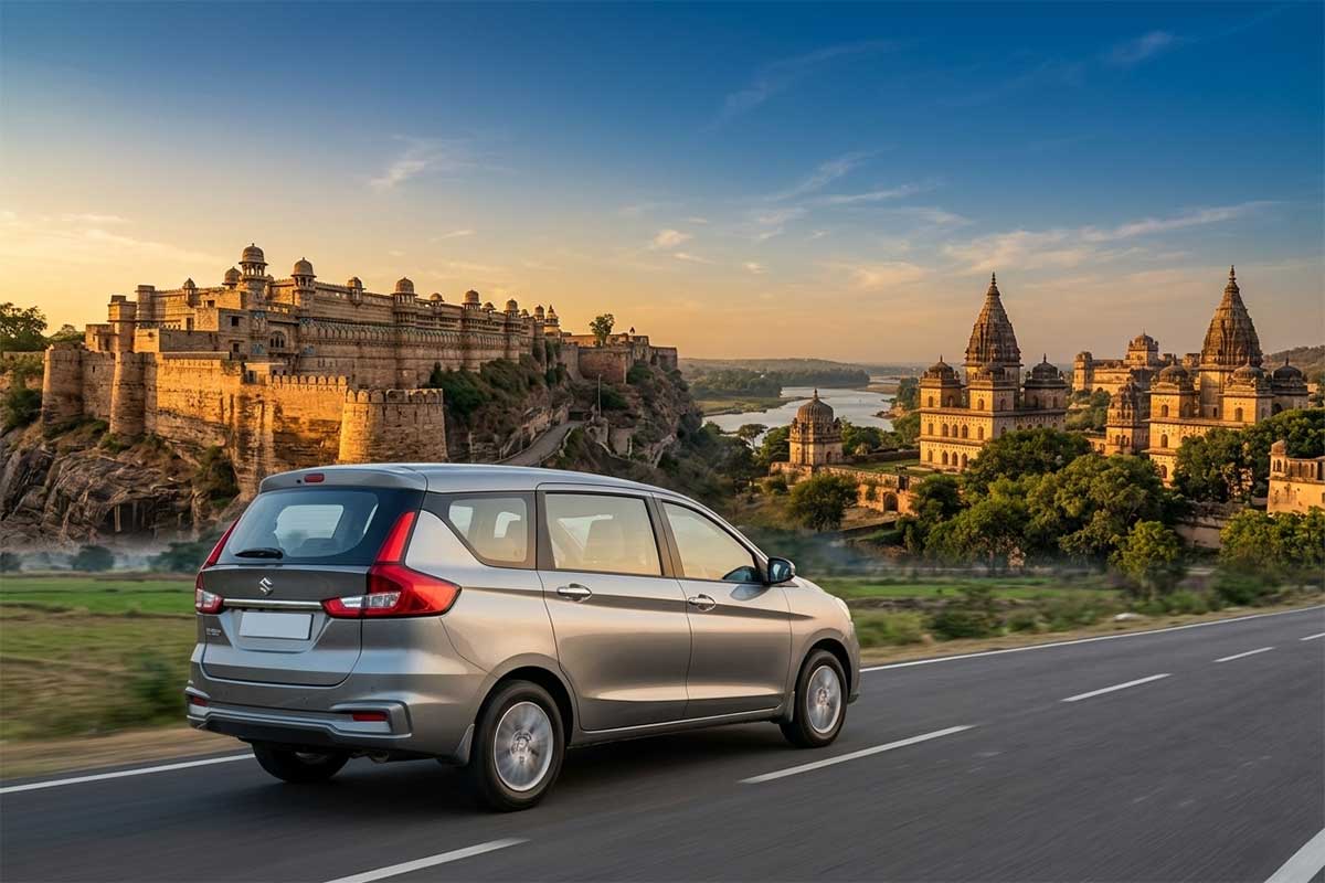 Delhi → Gwalior → Orchha → Delhi