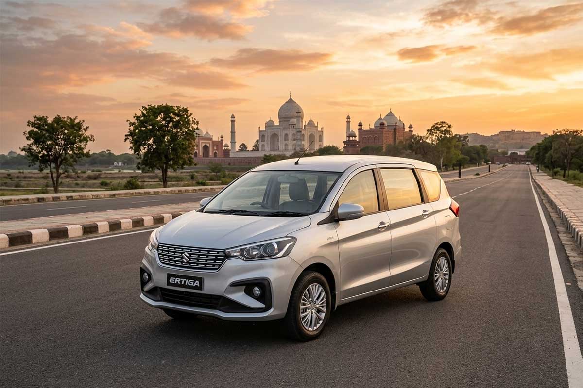 Delhi → Agra → Fatehpur Sikri → Jaipur → Pushkar → Delhi