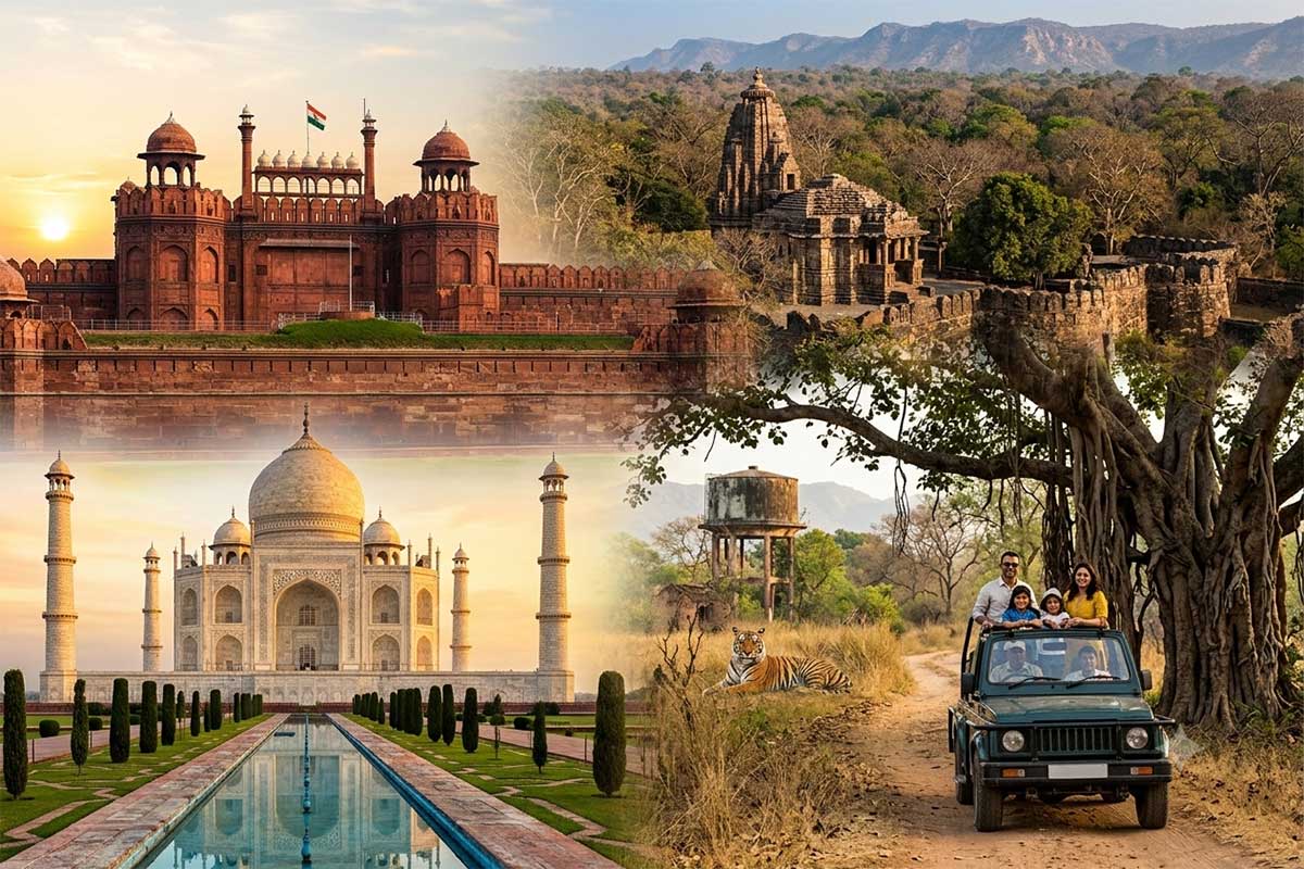 Golden Triangle + Ranthambore