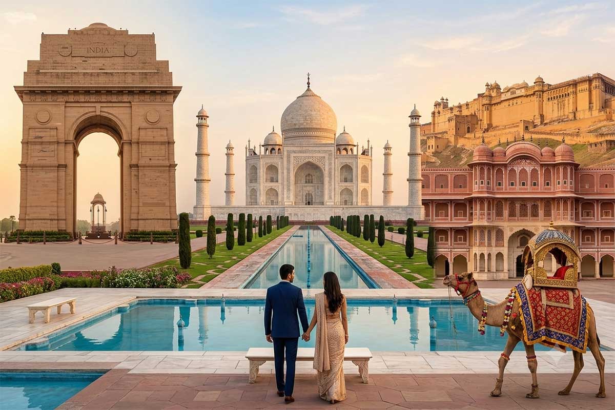 Golden Triangle Honeymoon