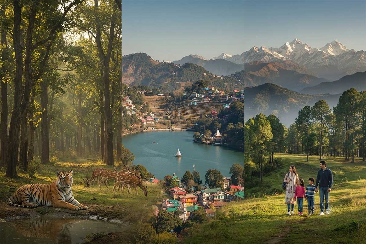 Corbett–Nainital–Ranikhet Family Tour