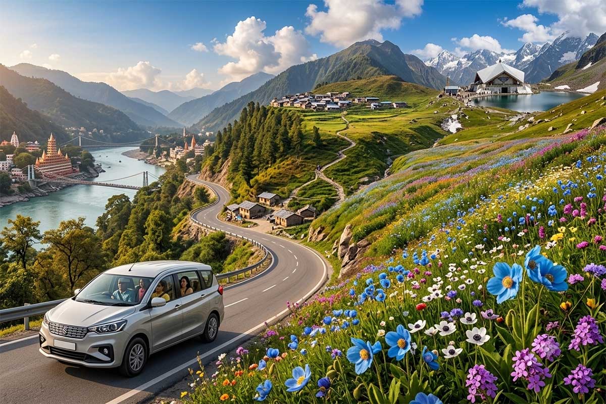 Valley of Flowers + Hemkund Sahib