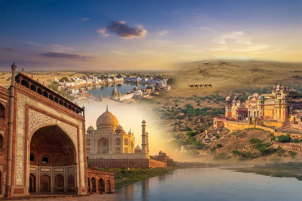 Taj Mahal–Jaipur–Pushkar Romance